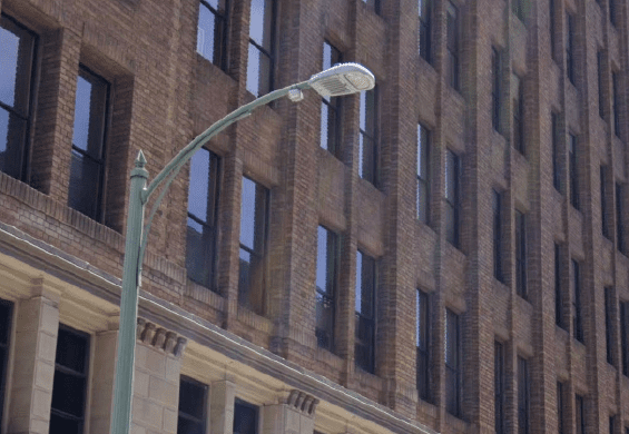 A municipality's LED streetlight that was converted by Tanko Lighting
